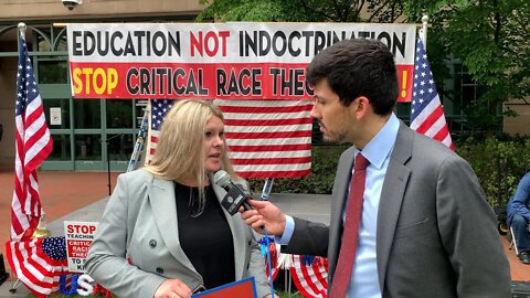 Keep Critical Race Theory Out of School: What We Saw at a Loudoun County Rally