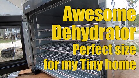 Compact Dehydrator -Perfect for Nomadic Life