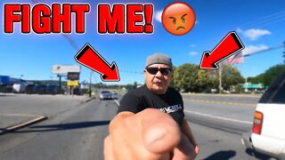 He Tries to FIGHT Me! - BEST ROAD RAGE, CRASHES, CLOSE CALLS OF 2022 - Motorcycle Road Rage [Ep.25]