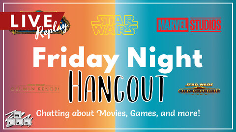 Friday Night Hangout | Reacting to Marvel, Star Wars, and Game Trailers | Extra-Life Live Stream Fundraiser #1