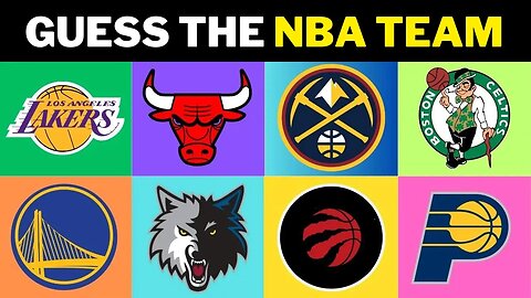 Ultimate NBA Logo Quiz: Guess the NBA Team Logos! 🤔 | NBA Logo Challenge | Logo Quiz Fun!"