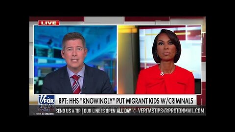 Fox News on Brave Veritas Whistleblower Exposing HHS Aiding Child Trafficking at the US Border