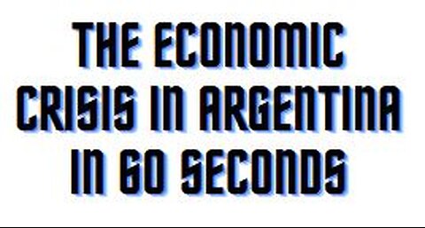 The economic crisis in Argentina
