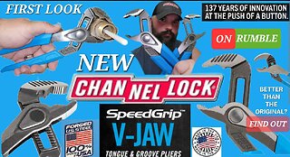 NEW CHANNELLOCK V-JAW SPEED GRIP PLIERS 432X & 442XX