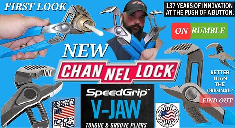 NEW CHANNELLOCK V-JAW SPEED GRIP PLIERS 432X & 442XX