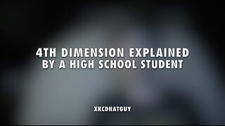 4th Dimension Explained By A High-School Student
