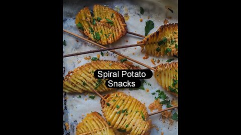 Spiral Potato Snacks