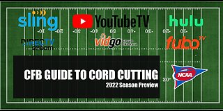 2022 College Football Cord Cutting Guide-How to Cut Cable and Watch NCAA Football