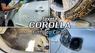 Toyota Corolla (MUCH NEEDED) Full Detail | Inside & Out | This Car Needed the Attention!