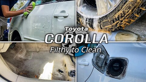 Toyota Corolla (MUCH NEEDED) Full Detail | Inside & Out | This Car Needed the Attention!