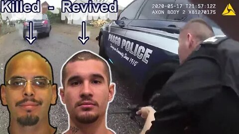 Body Cam: Fatal Shootout with 2 Murder Suspects Pasco Police May 17-2020