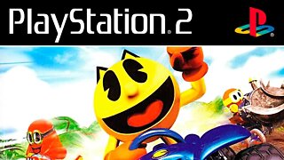 PAC-MAN WORLD RALLY (PS2) - Gameplay do início do jogo de corrida de PS2/PSP/PC/GameCube! (PT-BR)