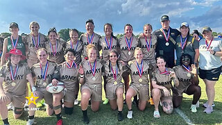 All-Army Women's Rugby: Capt. Byers & 1st Lt. Henley