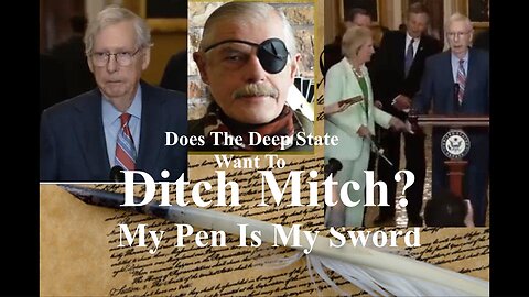 What Made Mitch McConnell Freeze? Deep State?