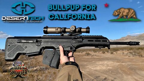 Bullpup For California! Desert Tech MDRX COM Review and Testing