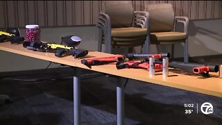 Detroit police introduce new non-lethal weapons, body camera upgrades