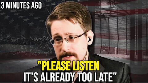 Edward Snowden Cries "I'm Exposing The Whole Thing" Aug 15