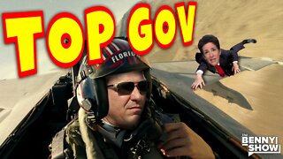 Ron DeSavage Just Launched a TOP GUN Ad that Carpet Bombs Libs into the STONE AGE