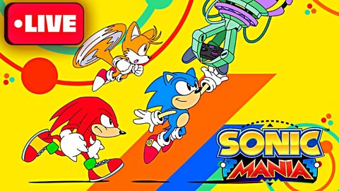 ⭕ Sonic Mania, Gameplay Ao vivo #04