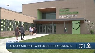 Local schools continue to struggle with substitute teacher shortages