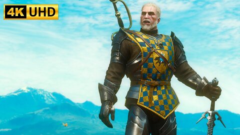 A PORTRAIT OF THE WITCHER AS AN OLD MAN | The Witcher 3 Wild Hunt | Gameplay [4K 60FPS UHD]