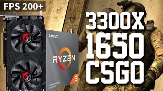 RYZEN 3300X + GTX1650 + 16GB - CS:GO