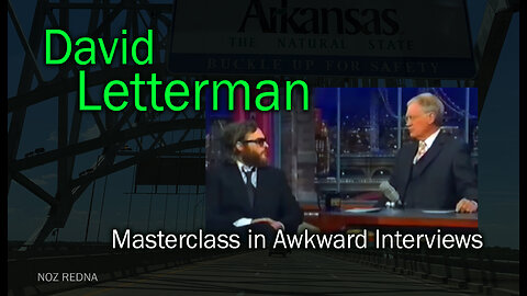 David Letterman: A Master Class in Awkward Interviews