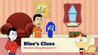 Blue's Clues Mailtime Song Bloopers #1 | Amy Chatterley