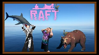 Sharks Bears and Water OH MY! Raft part 1 (Ft Icy) 6 Away from 20 Followers!