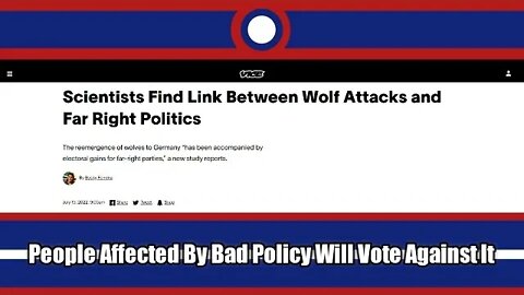 Scientists Find Link Between Wolf Attacks And Far Right Politics