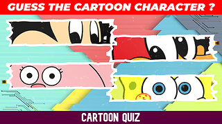 Guess CARTOON Character from the Eye ?