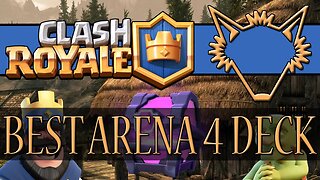 Clash Royale | One of the Best Decks for Arena 4 and 5 + Live Gameplay - Gameplay Lets Play Android