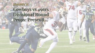 Cowboys vs 49ers Divisional Round Props: Prescott Punished by San Fran D