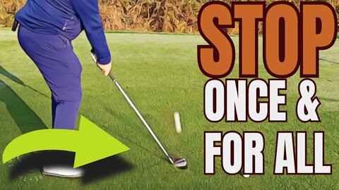 Stop Hitting Behind The Ball ONCE AND FOR ALL