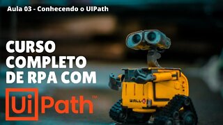 UiPath - Conhecendo o ambiente de desenvolvimento