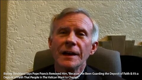 Pope | Bishop Strickland Says Pope Francis Removed Him, “Because I’ve Been Guarding the Deposit of Faith & It’s a Deposit of Faith That People In The Vatican Want to Change.” | "The Pope Making Some Very Helpful Statements" - Yuval N