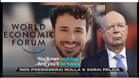 QUESTI SONO I FOLLI PIANI CONTRO L'UMANITA' DELL'ELITE GLOBALE DEL WORLD ECONOMIC FORUM DI DAVOS IN SVIZZERA NEL CANTON GRIGIONI DOCUMENTARIO biometrizzatevi voi al WEF il cervello ma da uno psichiatra però