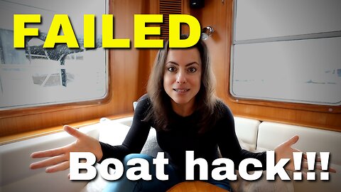 Our NO COST boat hack FAILED...again! But, we think we finally figured it out! [MV FREEDOM]