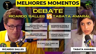 MELHORES MOMENTOS TABATA AMARAL VS RICARDO SALLES - Inteligência Ltda. Podcast