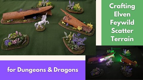 How to craft Elven Feywild Forest Scatter Terrain