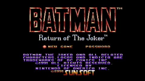 Batman: Return of The Joker (NES) Intro