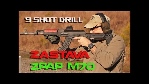 MTS 9 Shot Drill with ZPAP M70 (AK47)