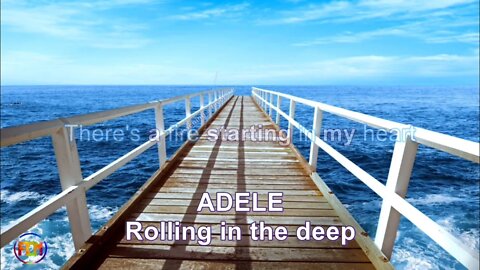 ADELE - Rolling in the deep - Lyrics, Paroles, Letra