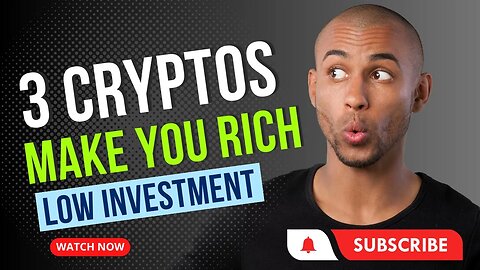 3 Cryptos That MUST Be in Your Portfolio! 100X in 2023 24