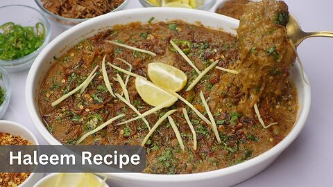 How to make best haleem | haleem recipe | asmr