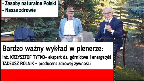 Bardzo ważny wykład w plenerze inż. Krzysztofa Tytko i Tadeusza Rolnika