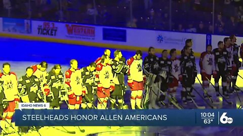 Steelheads honor victims in Allen shooting