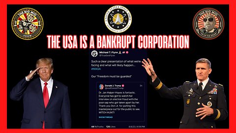 THE USA IS BANKRUPT CORPORATION? HOSTED BY LANCE MIGLIACCIO & GEORGE BALLOUTINE