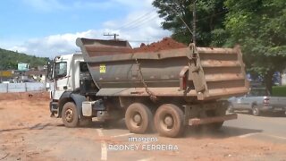 Olaria em Timóteo: moradores não veem hora do término de obras do barranco que cedeu