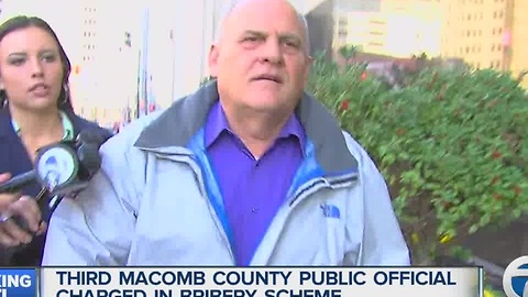 Third Macomb County official arrested and charged with bribery in countywide corruption investigation
